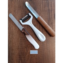 Feyza Design Pratik Çok Amaçlı Micro Doğrama Bıçağı Seti (3'lü)