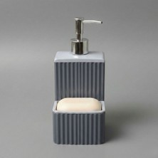 LE Paris Sünger ve Katı Sabunluk Hazneli  Banyo Sıvı Sabunluk | Mutfak Sıvı Sabunluk