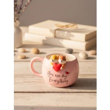 Tohana 3D Hayvan Sarkan Sevgili Kupa 420 ML