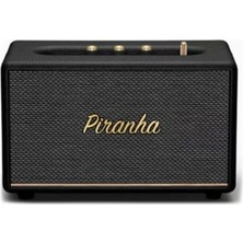 Piranha 7850 Retro Bluetooth Hoparlör 20W Rms | Taşınabilir Kablosuz Speaker | Type-C Şarjlı, Usb/tf Destekli
