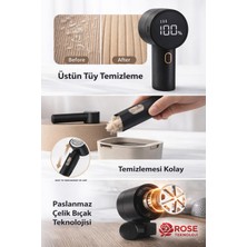 Özgürce Taşınabilir Dijital Gösterge Tüy ve Tiftik Toplayıcı Temizleyici