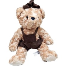 Top Rock Store Sevimli Kıyafetli Ayi Peluş Oyuncak 40 cm Hediyelik Uyku Arkadaşı