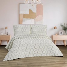 DİA BELLA Dia Bella Çift Kişilik Pike Takımı Petek