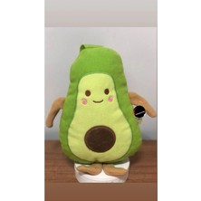 Top Rock Store Sevimli Avokado Meyve Peluş Oyuncak 40 cm Hediyelik Uyku Arkadaşı