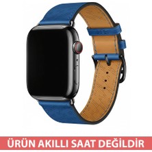 Dexmon Apple Watch ile Uyumlu 11 10 9 8 7 6 Ultra Se Uyumlu 42 44 45 46 49MM Gerçek Tokalı Deri Kordon
