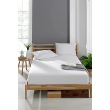 Pamuklu Yastıklı Lastikli Çarşaf – Çift Kişilik | Yumuşak & Kaymaz Tasarım