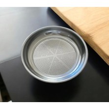 Feyza Design Paslanmaz Çelik Orta Boy Makarna Süzgeci ve Kevgir