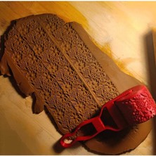 Feyza Design 5 cm Doku Rulosu Çevirici Silindir Desen Oklava ve Mühür Kitleri