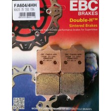Ebc FA604/4HH 2019-2020 Triumph Speed Twin (1200) Uyumlu Ön Fren Balatası Sinterli Balata