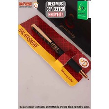 "dekomus Cep Defteri Hediyeli" Lisanslı Galatasaray Hybrıd Ink Mekanik Tükenmez Kalem