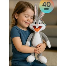 Top Rock Store Sevimli Bugs Bunny Peluş Oyuncak 40 cm Uyku Arkadaşı