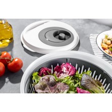 Feyza Design Sebze Kurutucu, Antrasit, 25,6X25,6X14,2 Cm, Sağlıklı Saklama Aleti