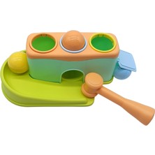 Dolu Oyuncak Vur Yuvarla Eğitici Erken Eğitim Oyuncak D-5195