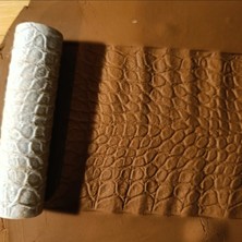 Feyza Design 10 cm Seramik Polymer Kil Kalıp, Kurabiye Doku ve Desen Rulosu