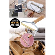 Özgürce Çift Taraflı Tüy Toplayıcı Tarak, Tiftik ve Toz Temizleme Aleti