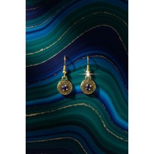 Moda Yaşar Sultan Vintage Altın Renk Küpe