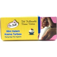 Feyza Design Kalem Krema Sıkma Torbası 30X15CM 72'li Paket, Pratik ve Güvenilir Kullanım