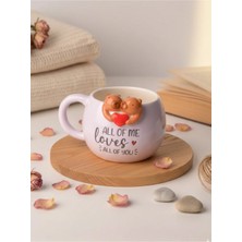 Tohana 3D Sarkan Hayvan Figürlü Capybara Kupa 420 ml