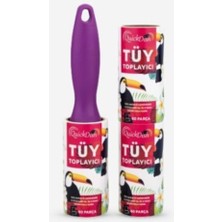 Özgürce Pratik Tüy Toplayıcı Rulo Seti, 180 Yaprak, Ev ve Ofis Temizliği