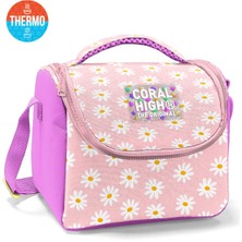 Coral High Kids Papatya Desenli Thermo Beslenme Çantası 37124