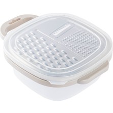 Feyza Design Gri Büyük Plastik Hazne ile Pratik ve Temiz Saklama Çözümü