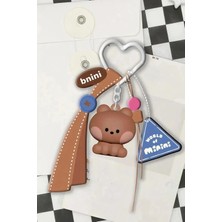 Miniso Minini Koleksiyon Dopamin Oturma Duruşu 3D Anahtarlık