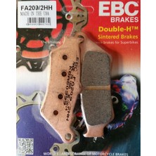 Ebc FA209/2HH 2019-2025 Triumph Scrambler 1200 Xe Uyumlu Arka Fren Balatası Sinterli Balata