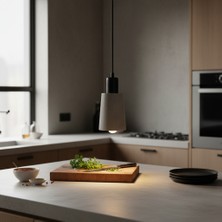 Biton Design Apex Konik El Yapımı Beton Sarkıt Lamba