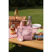 Miniso Sanrio Lisanslı My Melody Kare Beslenme Çantası