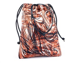 Neptune Marbling Ateş Kıvrımı Çanta