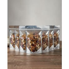 Doypack Folyolu Şeffaf Kilitli Torba 16 x 27