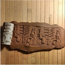 Feyza Design 8 cm Seramik ve Polimer Kil Doku Rulosu, Akad Silindirik Mühür