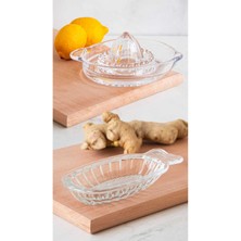 Feyza Design Pratik Cam Limon Sıkacağı ve Rende Seti, Mutfakta Kolaylık Sağlar