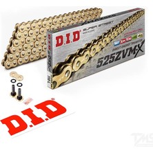 Did 525-118ZVM-X 2015-2016 Triumph Street Triple Rx Uyumlu Zincir Zvm-X Gold (Sarı) Renk