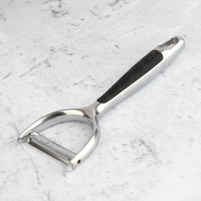 Feyza Design Çelik Metal Soyacak, Dayanıklı ve Pratik Mutfak Gereci