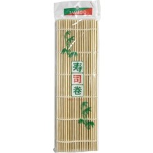 Feyza Design Çiçek Desenli Bambu Sushi Sarma Matı, Kolay ve Pratik Kullanım