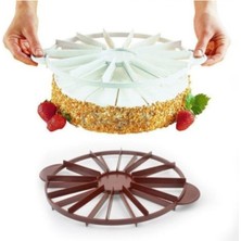 Feyza Design Pratik Pasta Dilimleyici, 10-12 Dilimlik Bölücü, Kolay Kullanım, Şık Tasarım