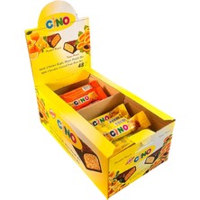 Cino Kayısı ve Portakallı Çikolata Kaplı Bar 16 gr 48 Adet