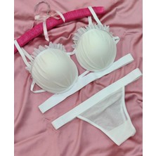 Istiridye Model Tam Dolgulu Destekli Sütyen Külot Takım - Kadın Iç Giyim