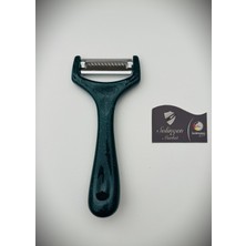 Feyza Design Parlak Simli Jülyen Doğrayıcı, Pratik ve Şık Mutfak Aksesuarı