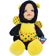 Top Rock Store Sevimli Bebek Yüzlü Arı Peluş Oyuncak Uyku Arkadaşı 35 cm