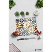 Feyza Design Cam Kesme Tahtası 29X34CM, Şık ve Dayanıklı, Pratik Kullanım