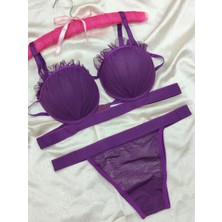 Istiridye Model Tam Dolgulu Destekli Sütyen Külot Takım - Kadın Iç Giyim