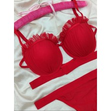 Istiridye Model Tam Dolgulu Destekli Sütyen Külot Takım - Kadın Iç Giyim