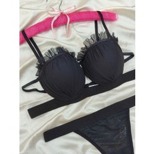 Istiridye Model Tam Dolgulu Destekli Sütyen Külot Takım - Kadın Iç Giyim