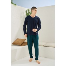 Kly Midi Yaka Pijama Takımı 9265