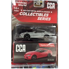 Cca Collectibles Series Toyota gr Supra Gümüş 1/64 Model Araba