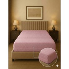 Miabella Home %100 Pamuk Armürlü Çift Kişilik Lastikli Çarşaf Fitted Yumuşak Dokulu Tek Kişilik Lastikli Çarşaf