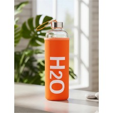 Tohana H2O Kılıflı Pastel Renk Cam Matara 1000 ML