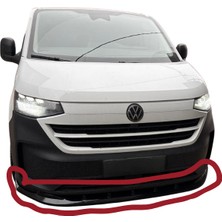 Türkset Transporter 2025 Ön Tampon Lipi (( Plastik )) (( Parlak Siyah ))